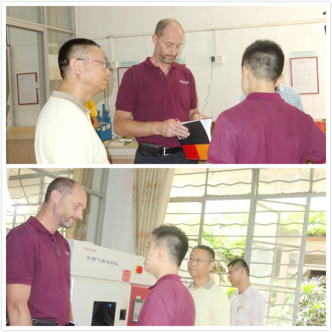 法國客戶對耀東華檢測中心進行第二方審核。.jpg